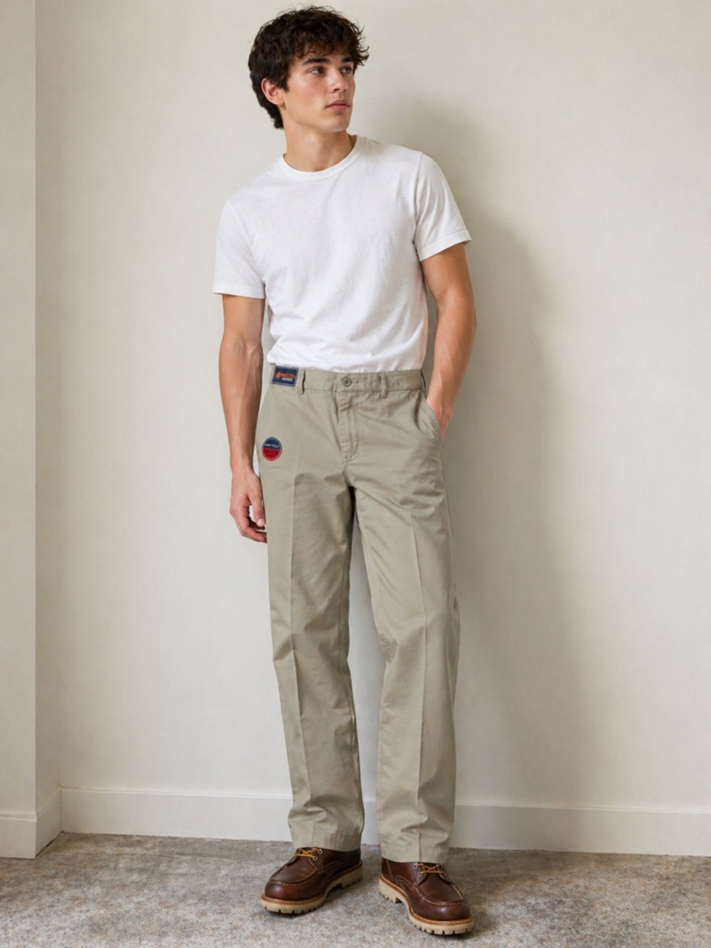 Architect Active Flex Classic Fit Khaki Pants
